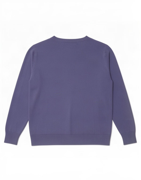 Marks & Spencer Dame Boat Neck Jumper Sweater UK 16 Stor Lilla Akryl