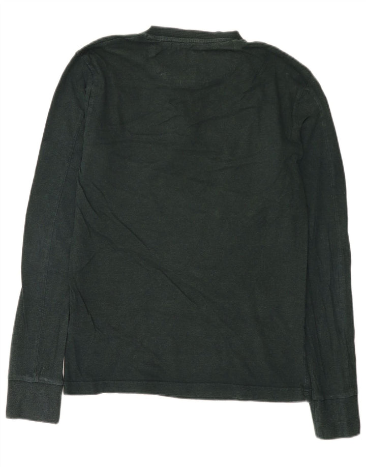Superdry Herre Top Langærmet Medium Grøn Bomuld