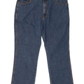 WRANGLER Herre Ohio Straight Jeans W40 L30 Blå Bomuld