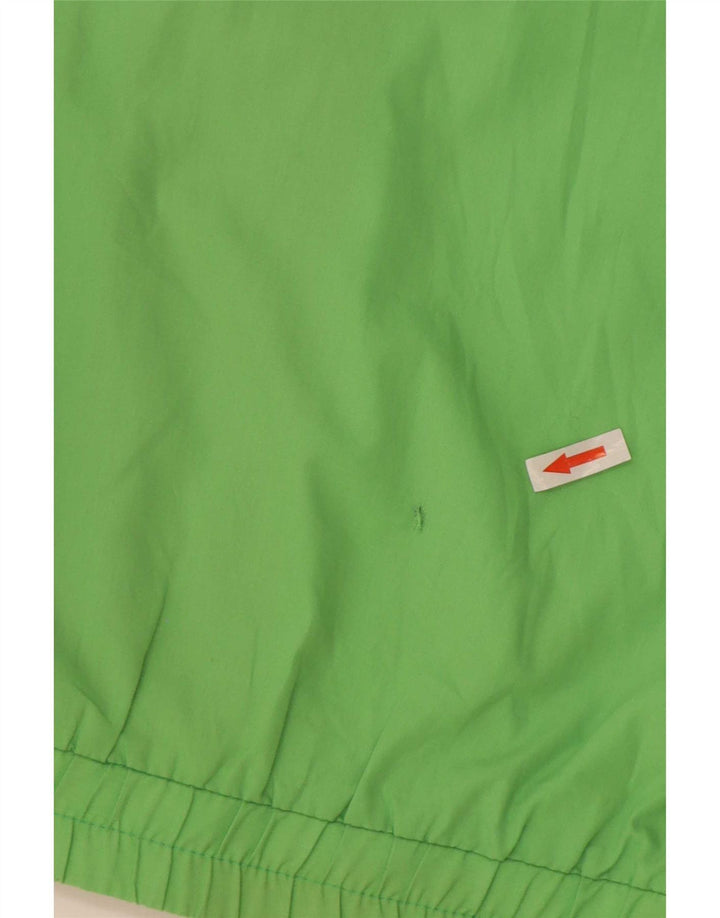 Brugi Herre Loose Fit træningsdragt Topjakke Stor Grøn Colourblock Polyester