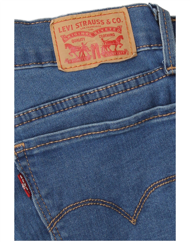 Levi's Dame 710 Super Skinny Jeans W29 L29 Blå Bomuld