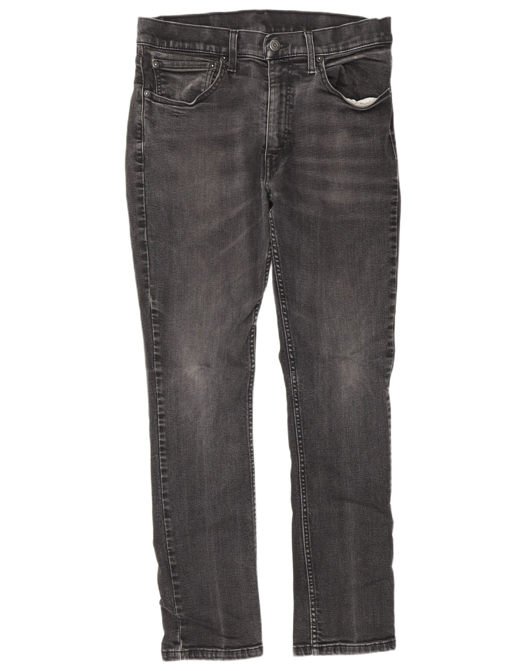 Levi's Herre 511 Slim Jeans W34 L30 Sort Bomuld