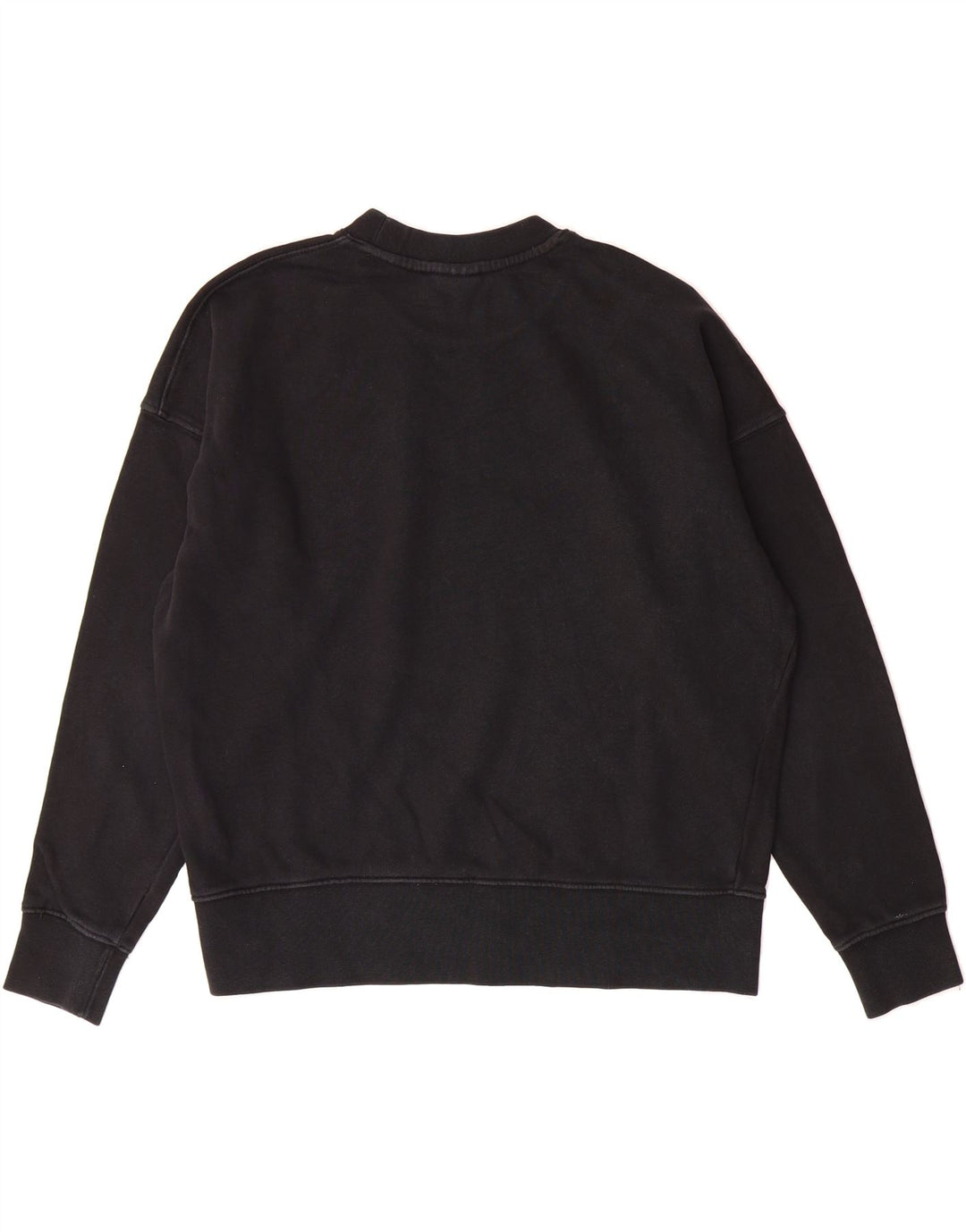 ZARA Womens Oversized Sweatshirt Jumper UK 10 Small Black Vintage Zara and Second-Hand Zara from Messina Hembry 