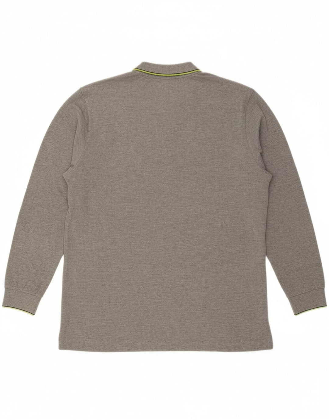 KAPPA Mens Long Sleeve Polo Shirt XL Grey Vintage Kappa and Second-Hand Kappa from Messina Hembry 