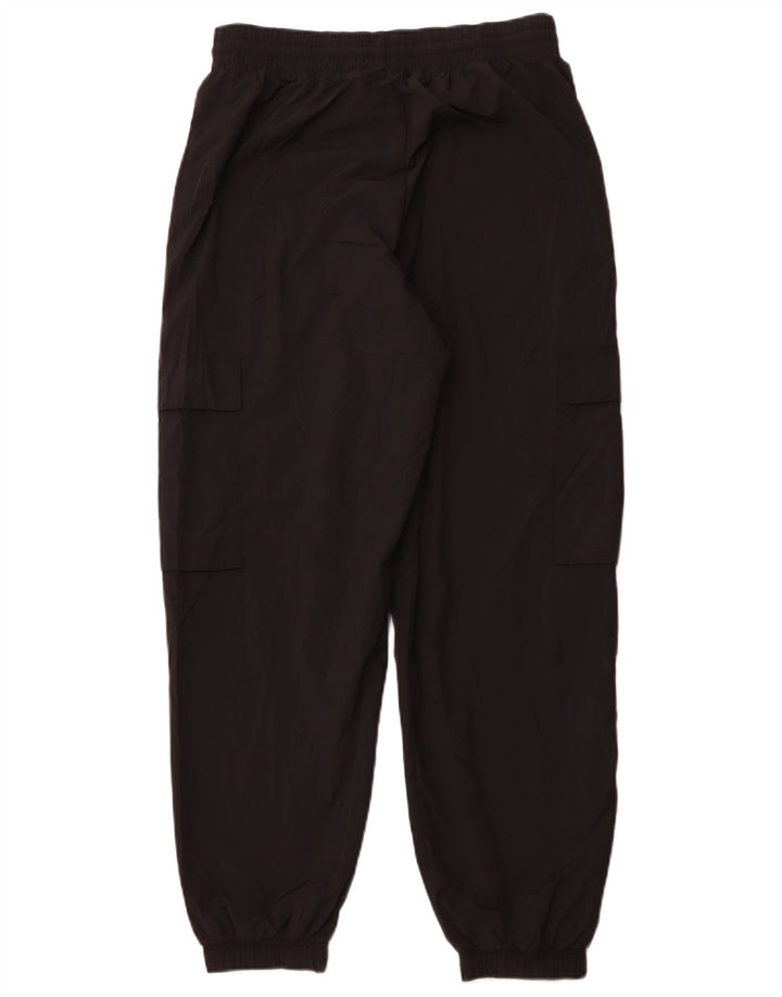 ADIDAS Dame Cargo Træningsdragt Bukser Joggers UK 14 Medium Black