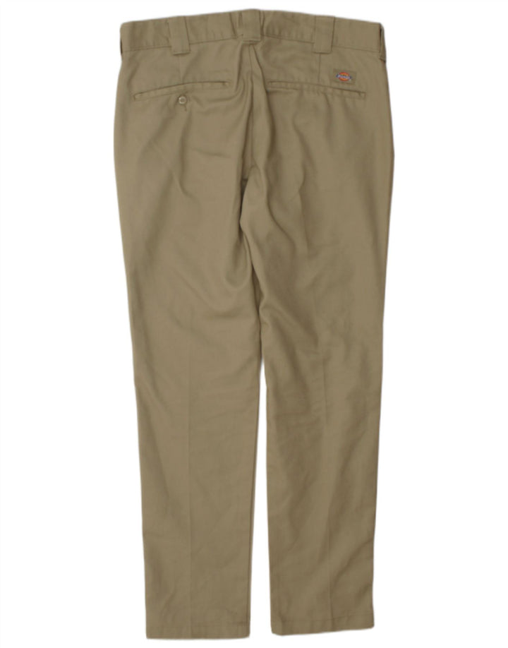 Dickies Herre Slim Fit Chino Bukser W34 L32 Khaki Polyester