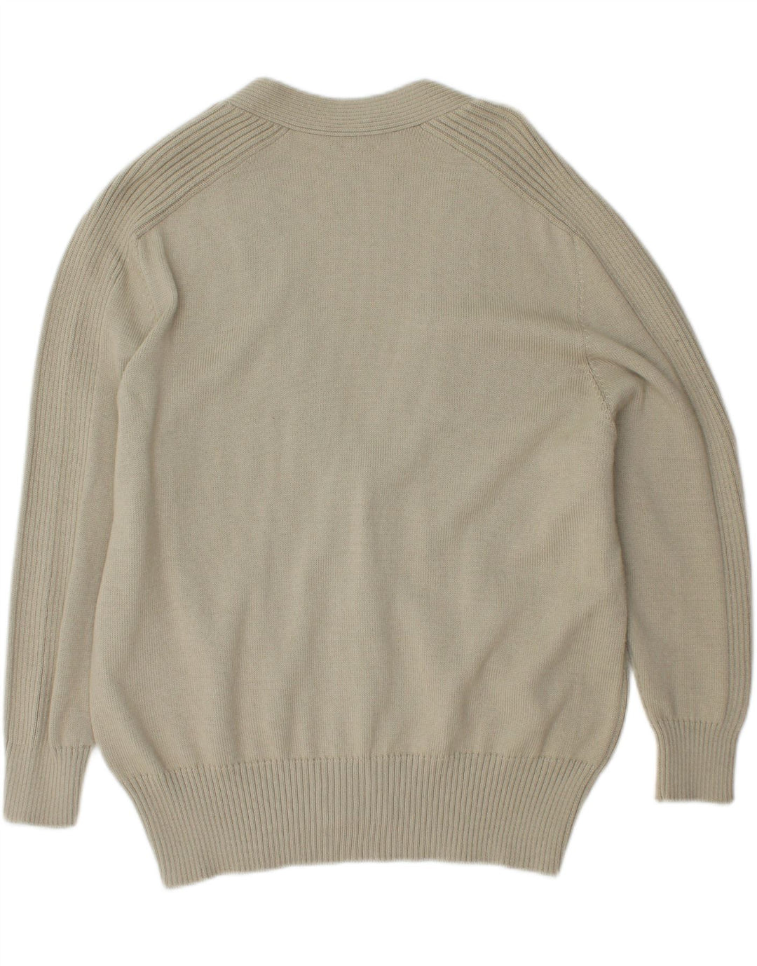 BLEYLE Dame Cardigan Sweater UK 20 2XL Grøn Virgin Wool
