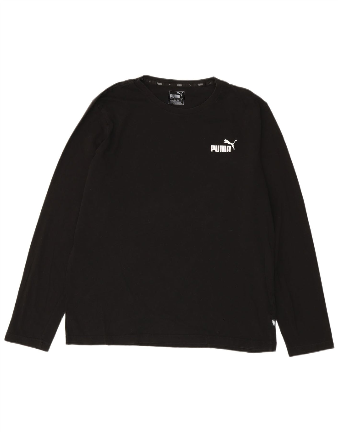PUMA Herre Top Langærmet XL Sort