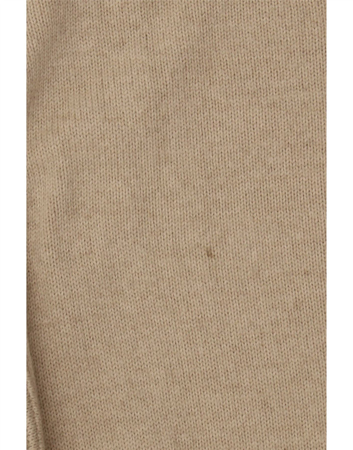SIGNE INCOGNITO Mens Crew Neck Jumper Sweater IT 52/54 Large Beige Vintage Signe Incognito and Second-Hand Signe Incognito from Messina Hembry 