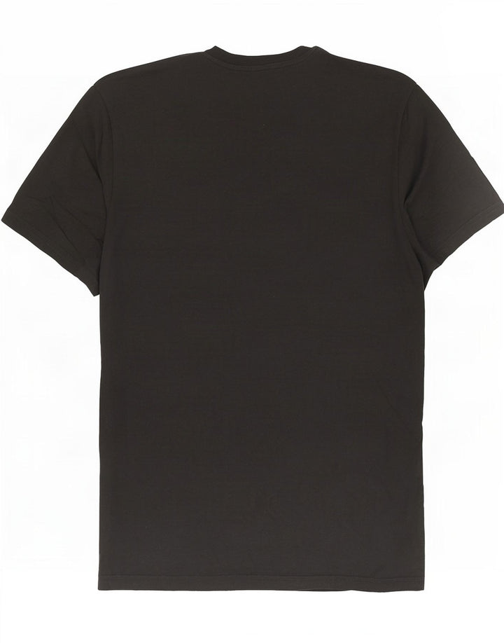 Adidas Herre T-Shirt Top Stor Sort Bomuld