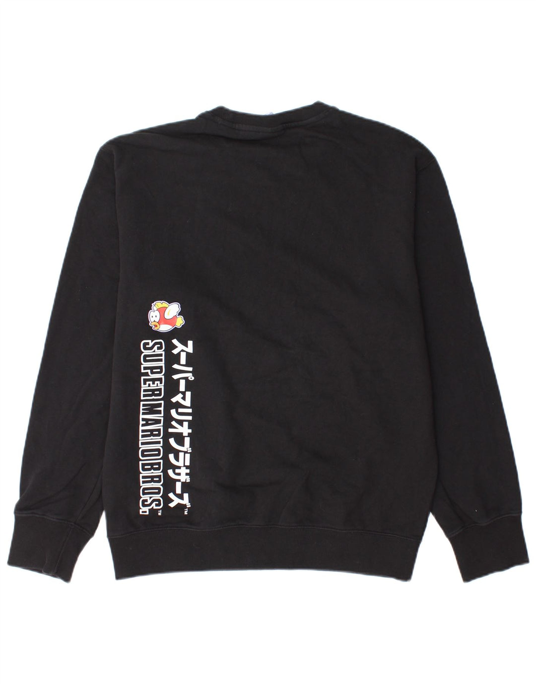 Champion Herre Grafisk Sweatshirt Jumper Stor Sort Bomuld