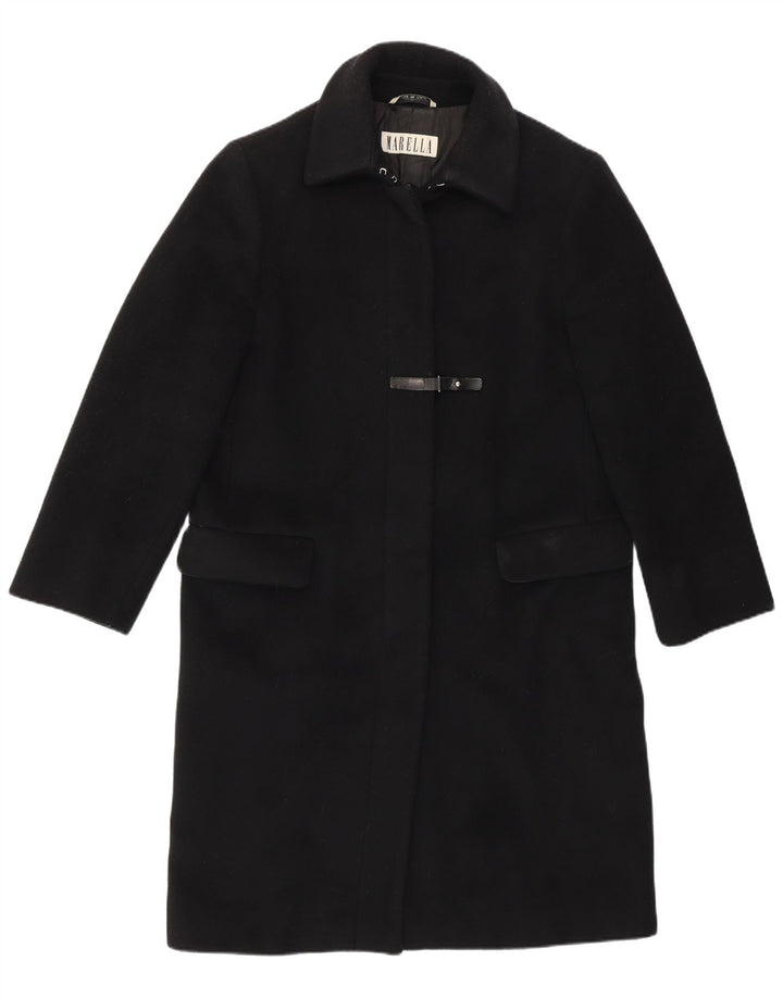 Marella Dame Overfrakke UK 12 Medium Sort Virgin Wool