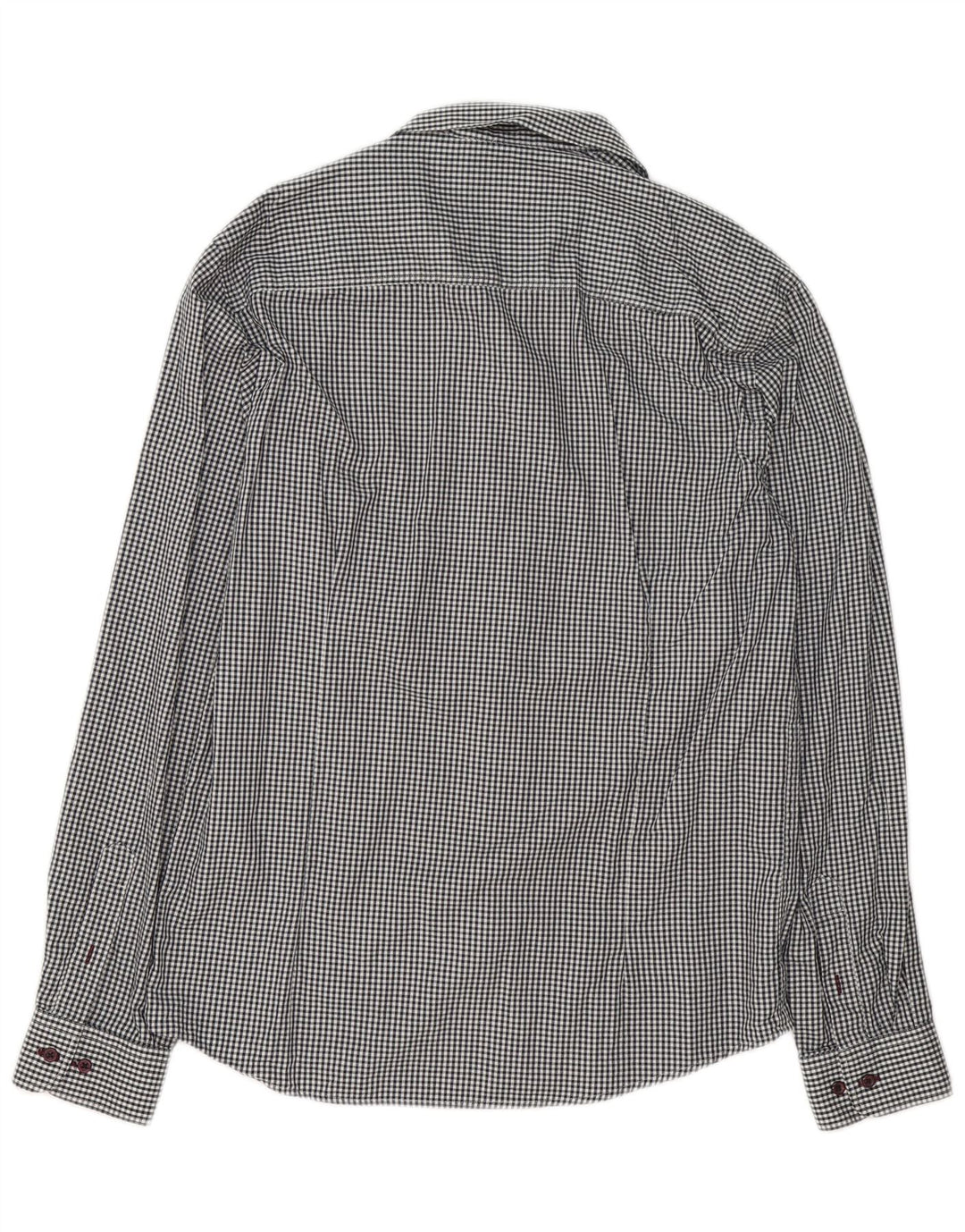 Jack & Jones Herreskjorte Stor hvid Gingham Bomuld