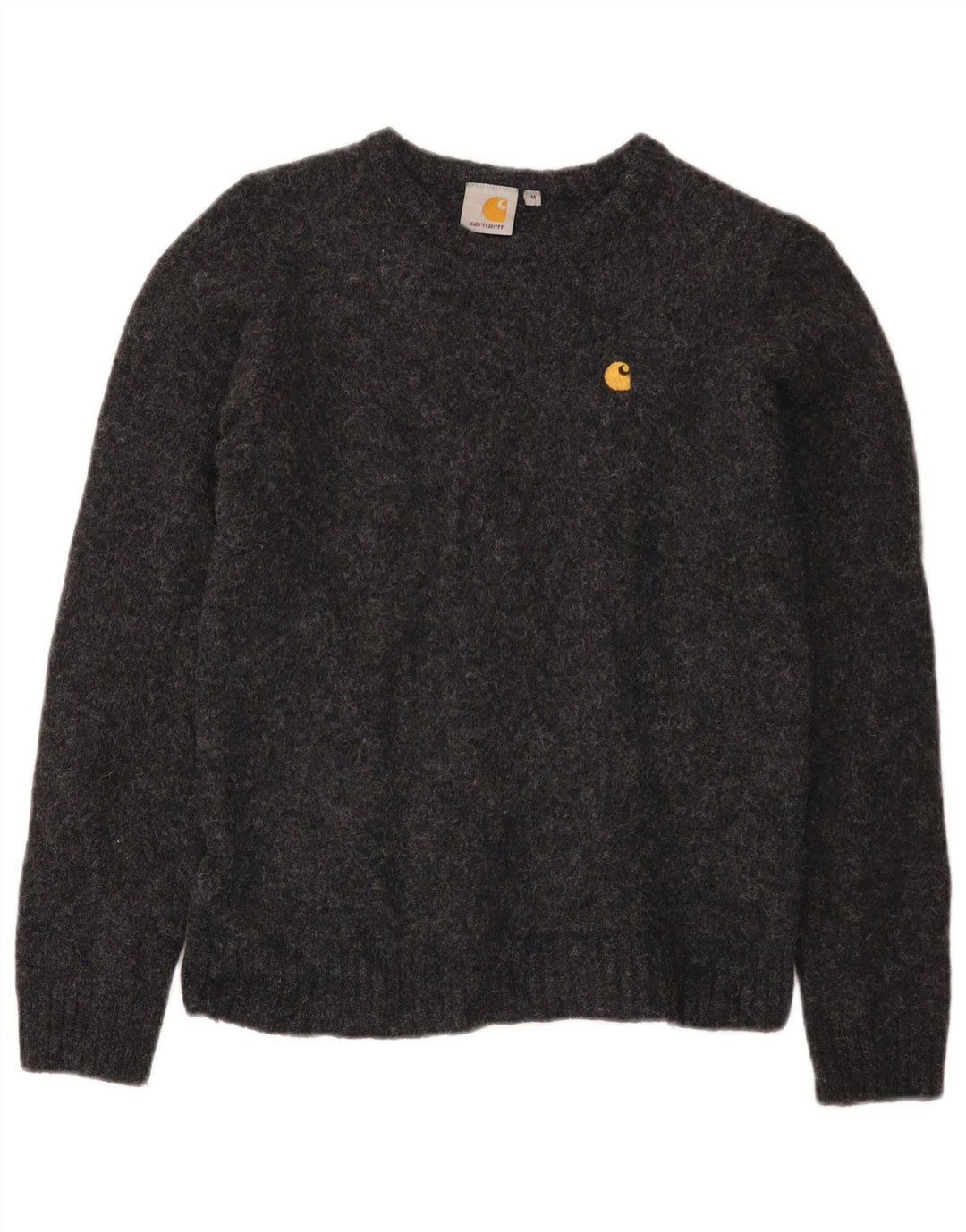 Carhartt drenge sweater med rund hals 7-8 år mellemgrå uld