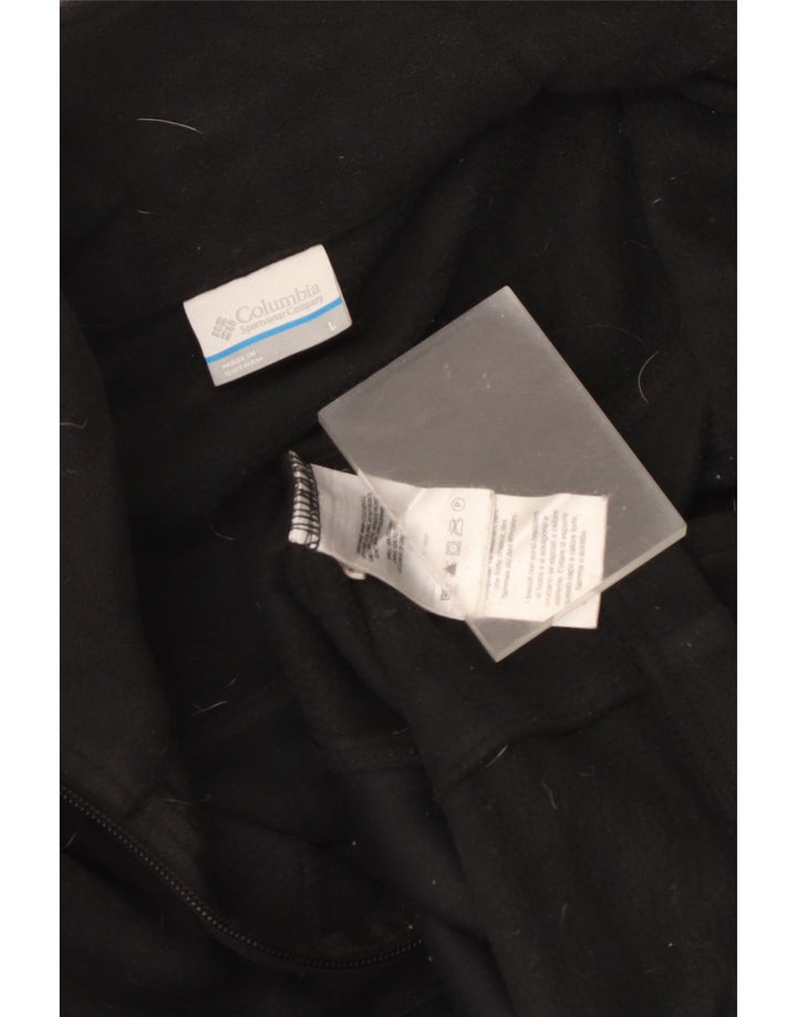 Columbia Herre Fleecejakke UK 40 Stor Sort Polyester