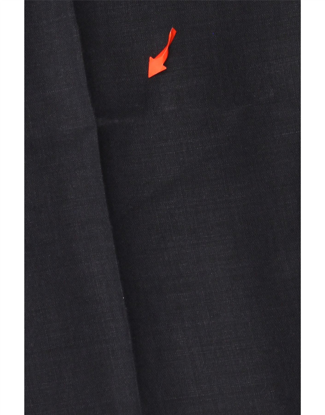 Lacoste Herre Pegged Suit Bukser Størrelse 44 Large W30 L29 Navy Blue Linen