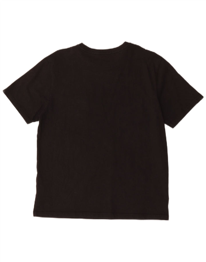 Vans Herre Relaxed Fit T-Shirt Top Medium Sort Bomuld
