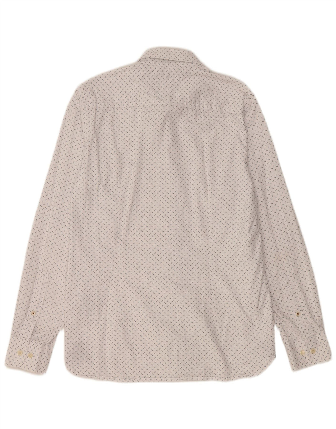 Tommy Hilfiger Herre Slim Fit skjorte Medium hvid plettet bomuld
