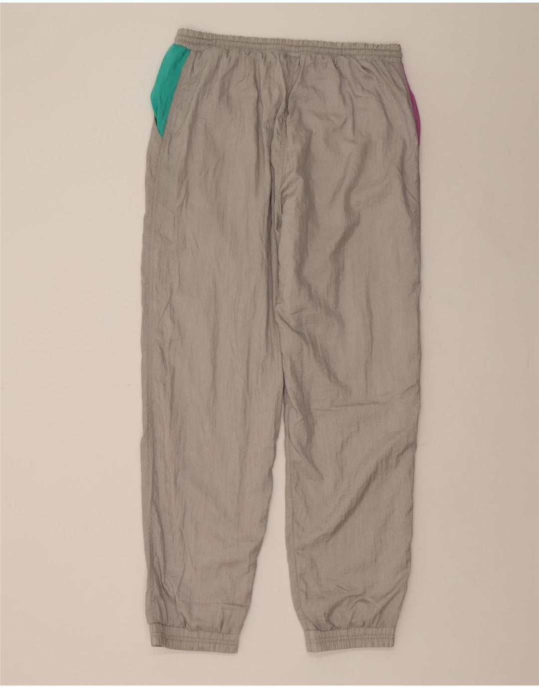 MC KEE'S Womens Tracksuit Trousers Joggers UK 14 Large  Grey Polyamide Vintage MC Kee's and Second-Hand MC Kee's from Messina Hembry 