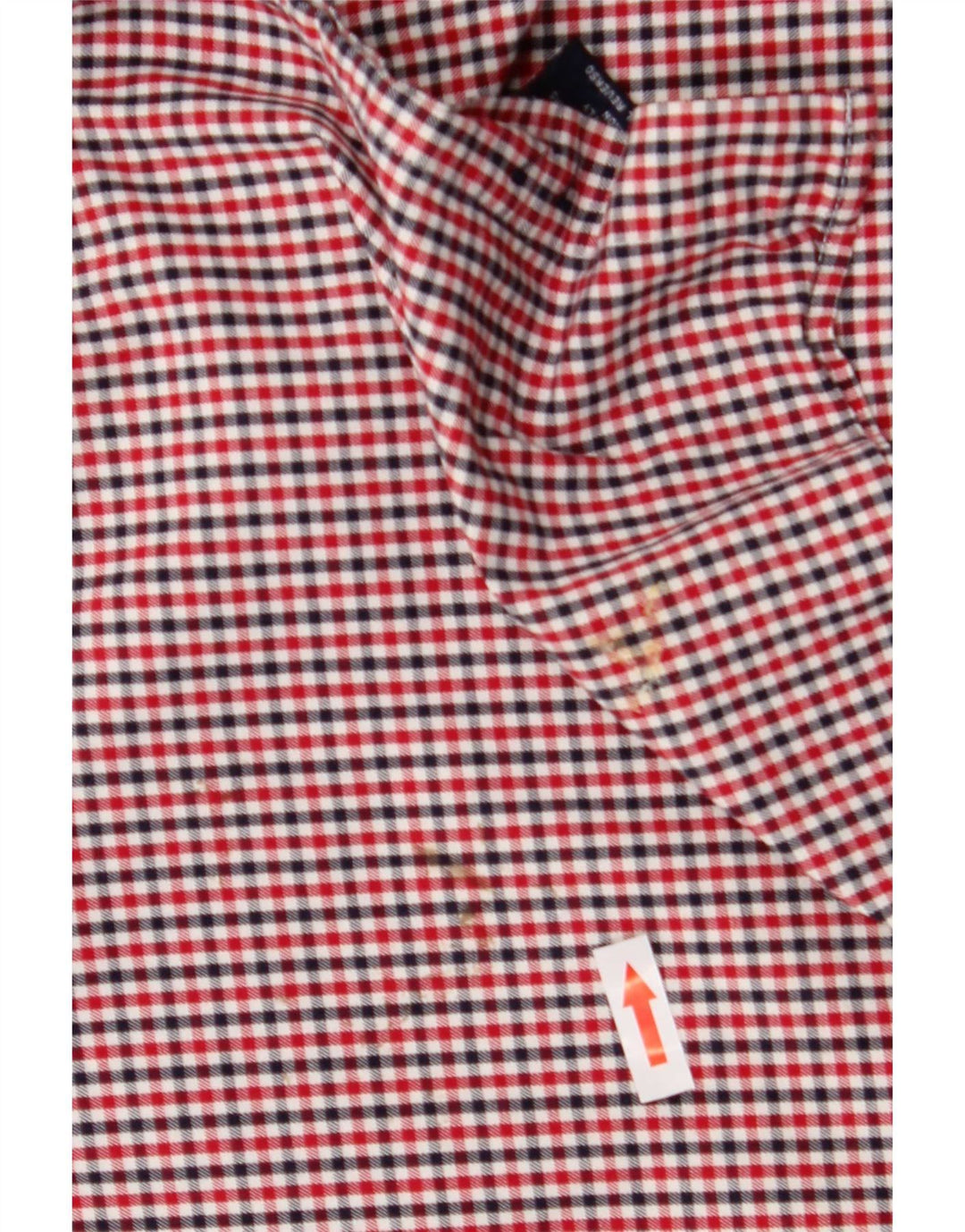 Tommy Hilfiger Herreskjorte XL Rød Check