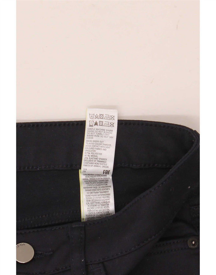 Marks & Spencer Dame Casual Bukser UK 12 Medium W30 L30 Navy Blue