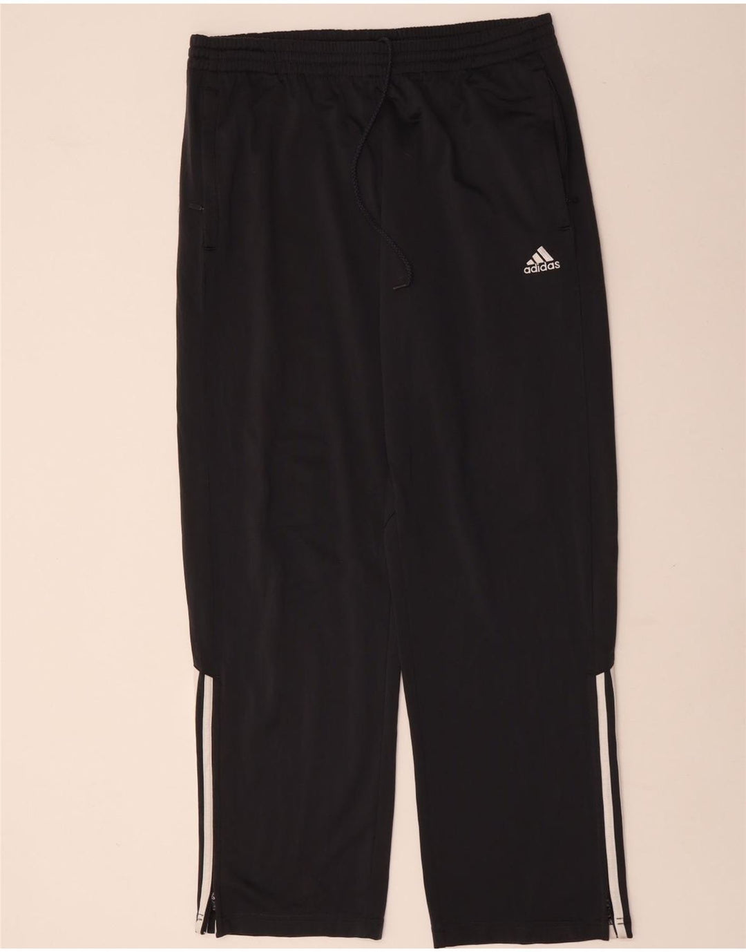 Adidas Træningsdragtsbukser til mænd mellemgrå polyester