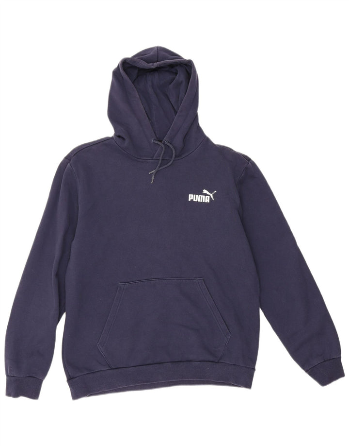 Puma Herre hættetrøje Jumper Medium Marineblå Bomuld