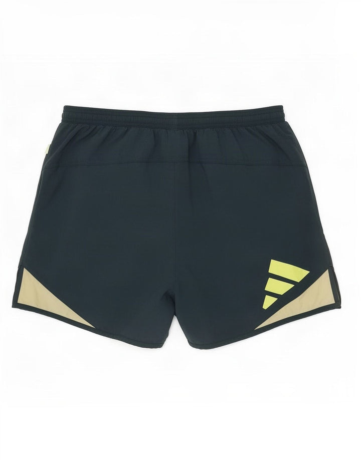 Adidas Badeshorts til mænd Large Green Colourblock Polyamid