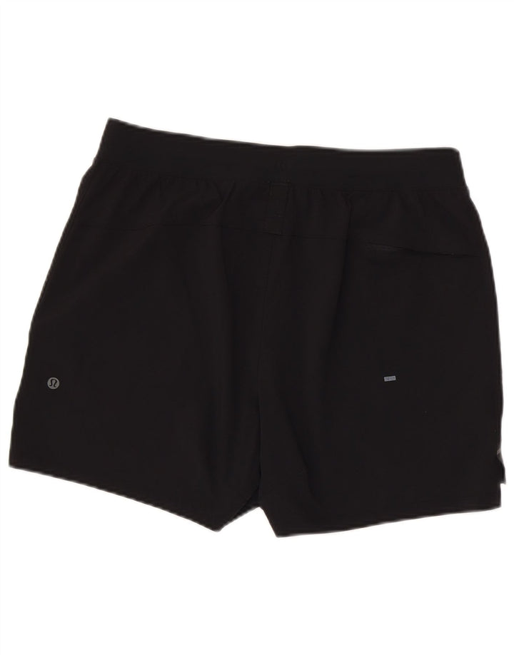 Lululemon Sportshorts til kvinder Stor sort nylon