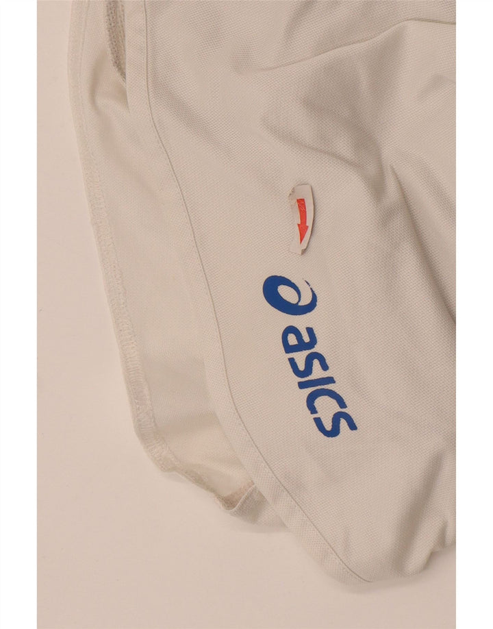 Asics Sportsshorts til kvinder UK 18 XL Off White Polyester
