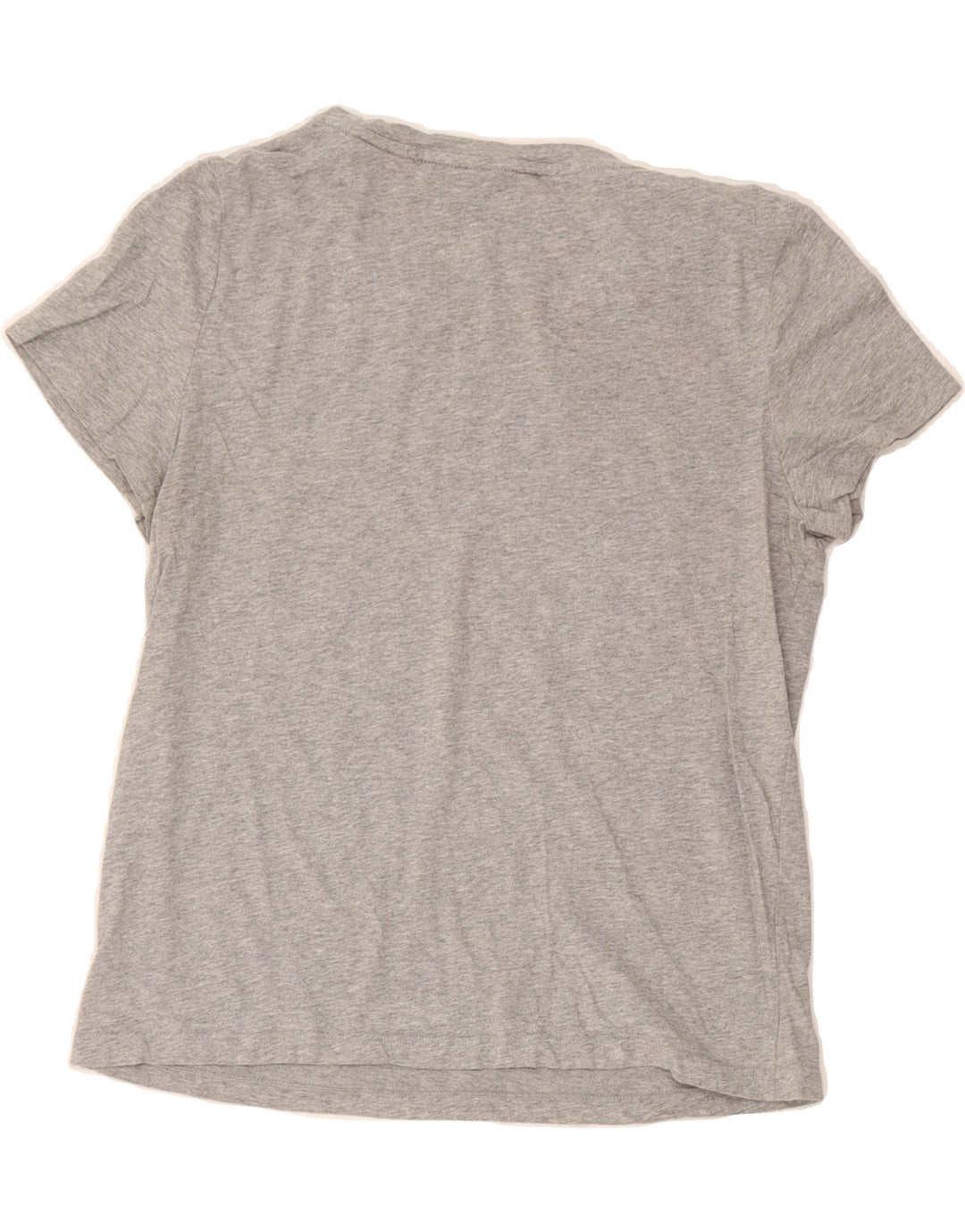 TOMMY HILFIGER Womens Graphic T-Shirt Top UK 14 Medium Grey Cotton Vintage Tommy Hilfiger and Second-Hand Tommy Hilfiger from Messina Hembry 