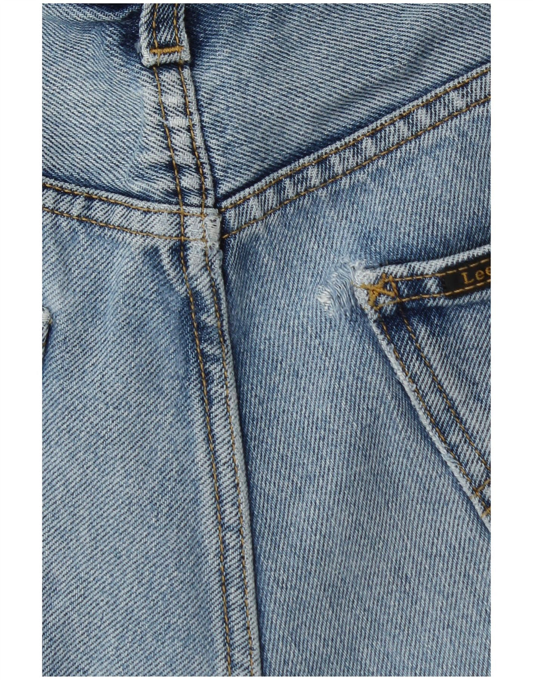 LEE Mens Brooklyn Comfort Straight Jeans W36 L30 Blå Bomuld