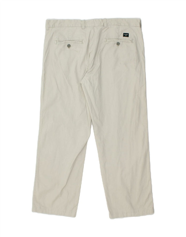 DOCKERS Mens Extra Sim Fit Chino Trousers W38 L28  Off White Vintage Dockers and Second-Hand Dockers from Messina Hembry 