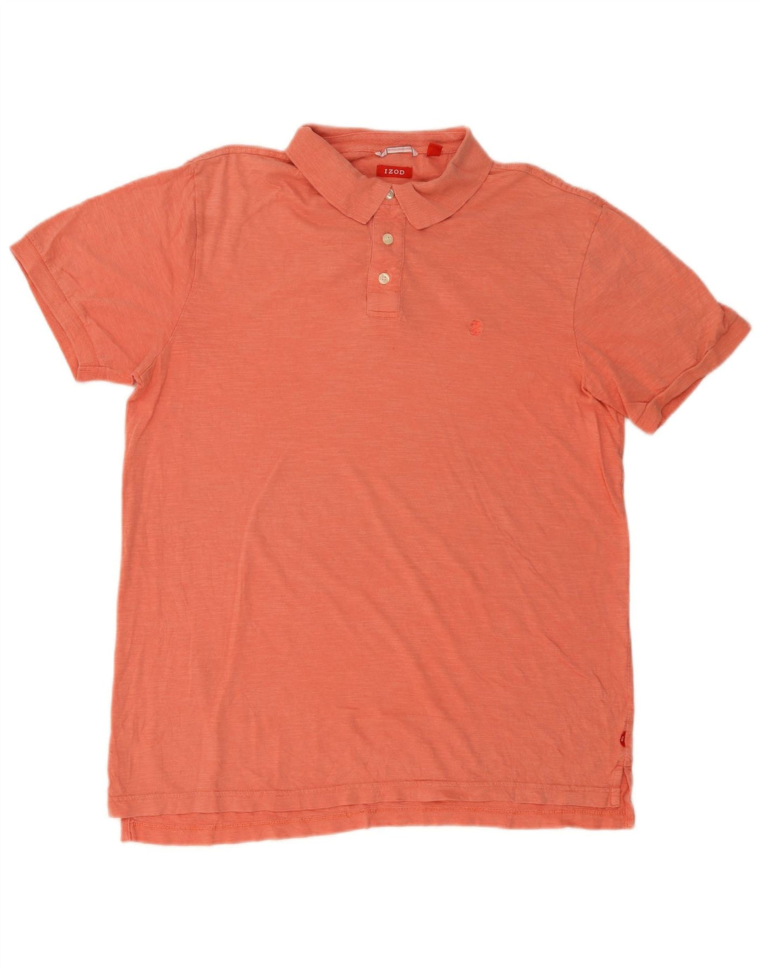 IZOD Poloskjorte til mænd Large Orange