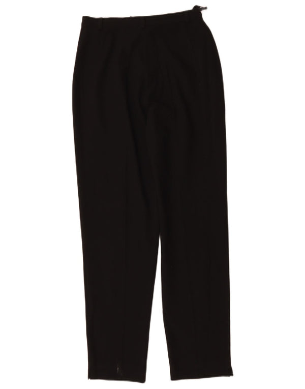 Marks & Spencer, koniske jakkesætsbukser til kvinder UK 8 Small W26 L27 Sort