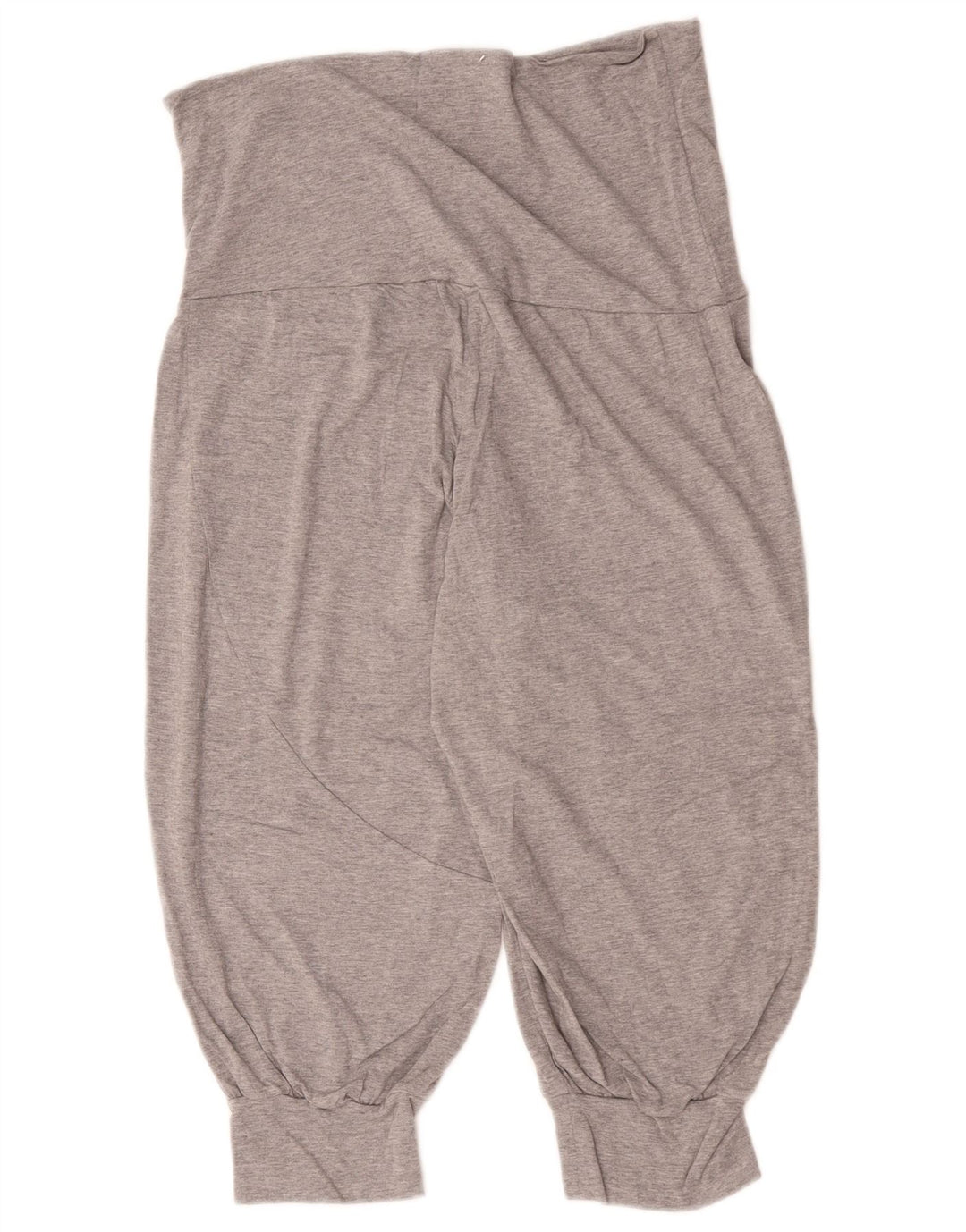 Puma Dame Capri Træningsdragt Bukser Joggers UK 12 Medium Grey Viscose