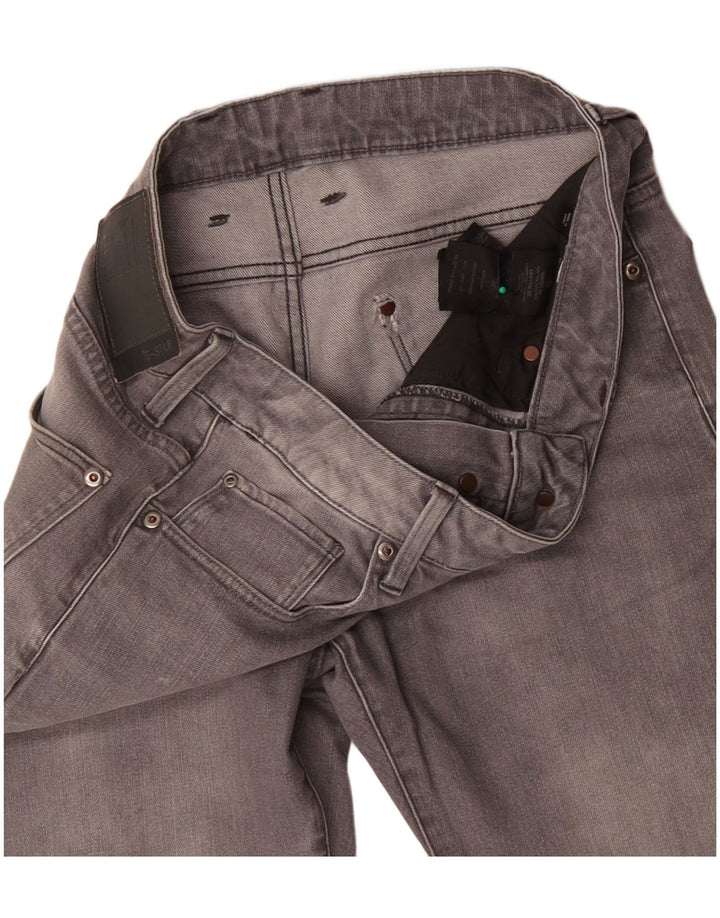 G-Star Straight Jeans til mænd W32 L32 Grå bomuld