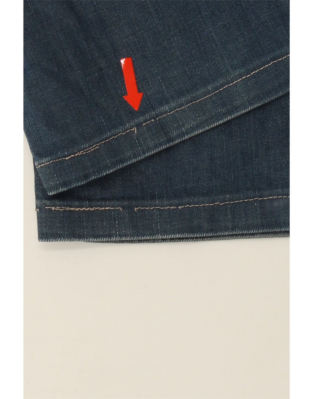 LEVI'S Mens 519 Slim Jeans W32 L27 Blue Cotton Vintage Levi's and Second-Hand Levi's from Messina Hembry 