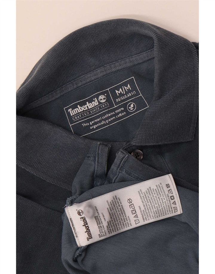 Timberland Herre Regular Fit Polo Shirt Medium Navy Blue Bomuld