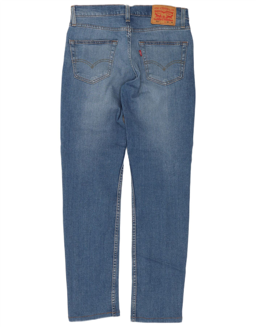 Levi's Herre 511 Slim Jeans W29 L32 Blå Bomuld