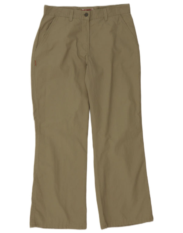 Pierre Cardin Chinobukser med brede ben til kvinder EU 38 Medium W28 L27 Khaki