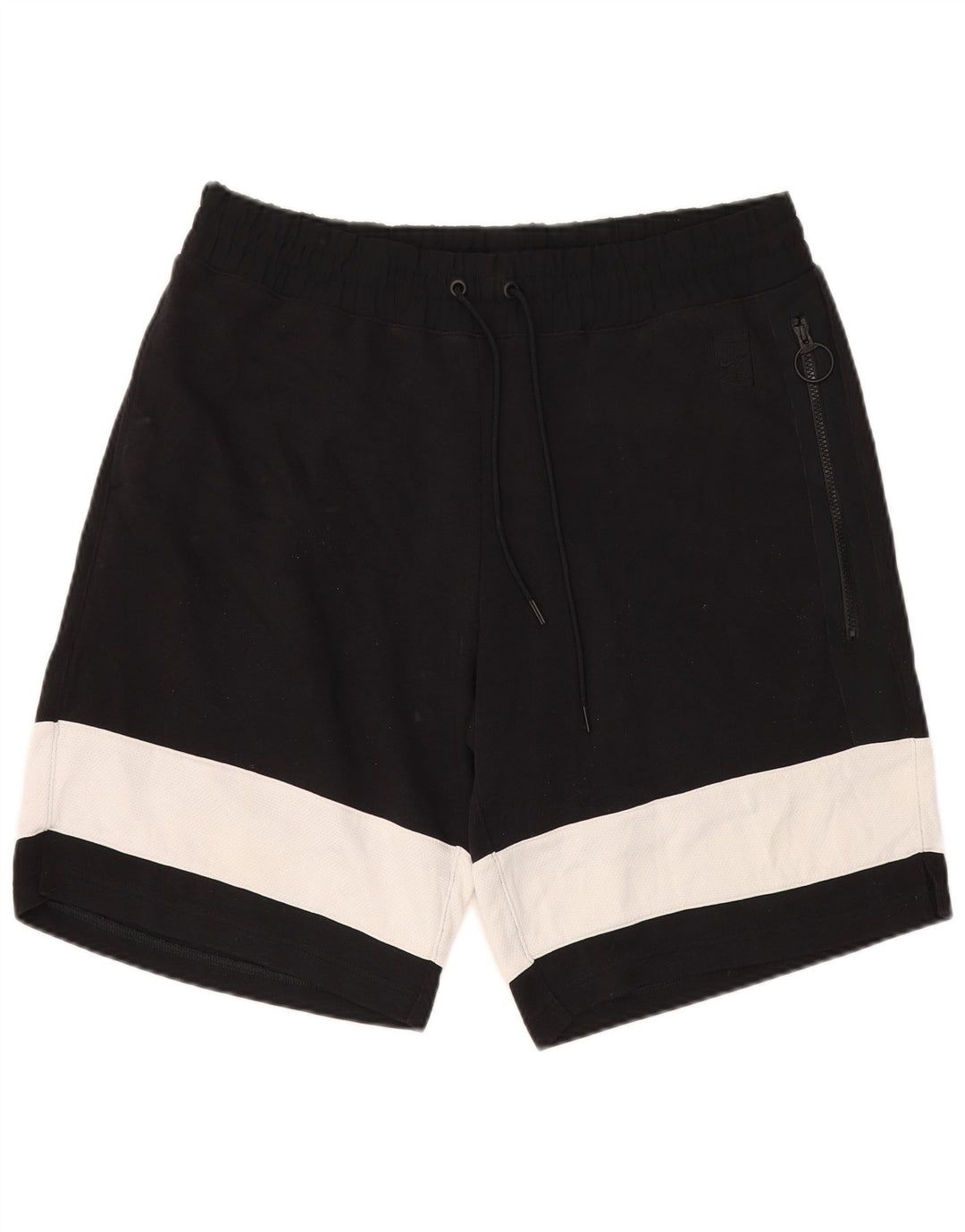 Nike Herre Sportshorts XL Sort Colourblock Bomuld