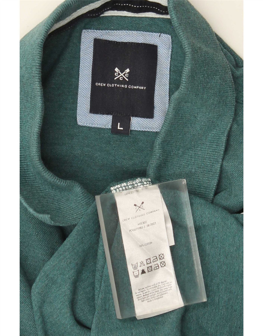 Besætningstøj Herre poloshirt Stor grøn bomuld