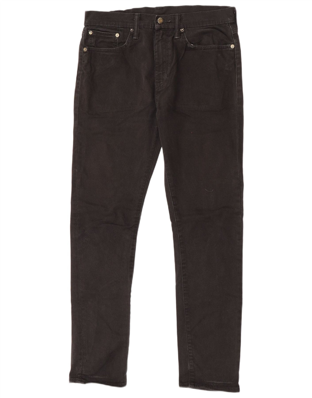 Levi's Slim Jeans til mænd W31 L32 sort bomuld