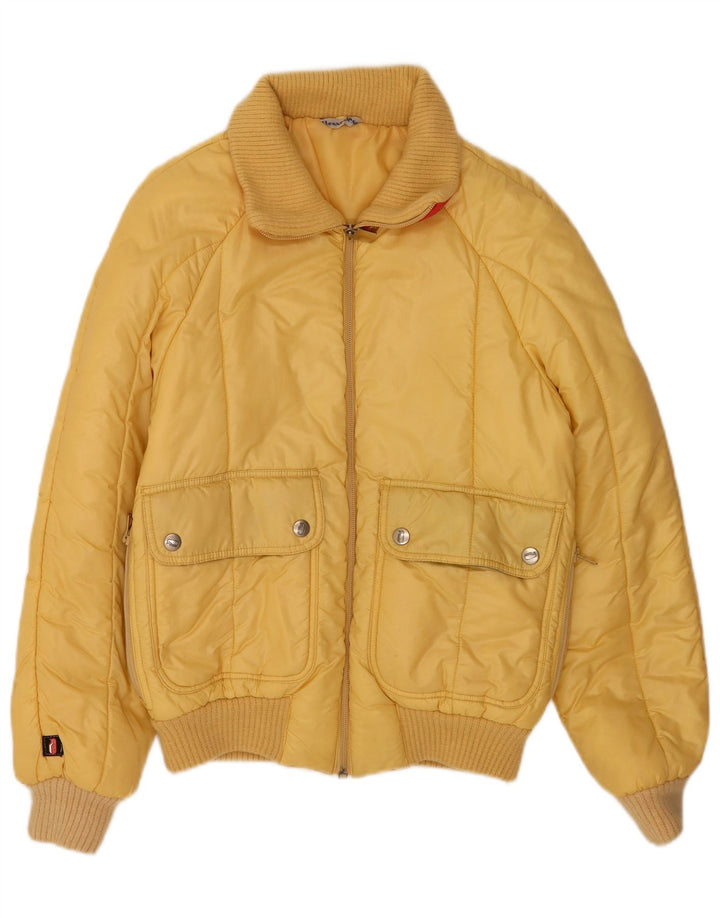 Ellesse Herre Polstret Jakke IT 46 Lille Gul