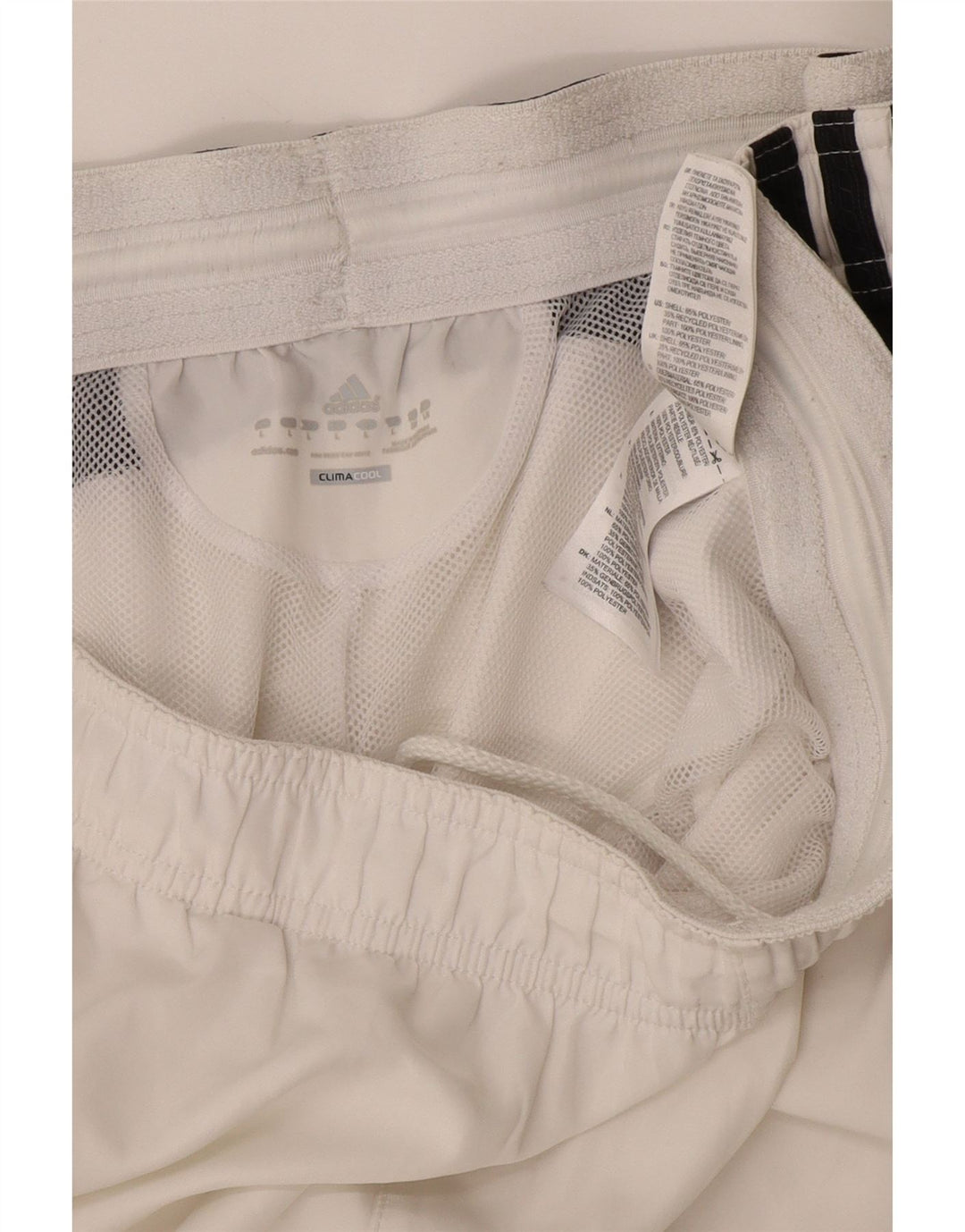 Adidas Herre Climacool svømmeshorts Large White Colourblock Polyester
