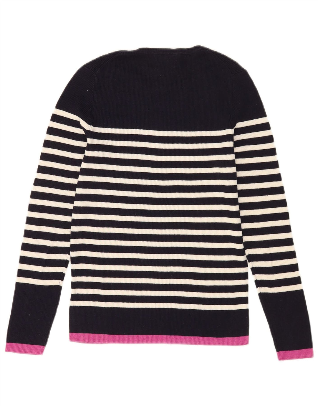 Massimo Dutti Dame Jumper Sweater UK 12 Medium Navy Blue