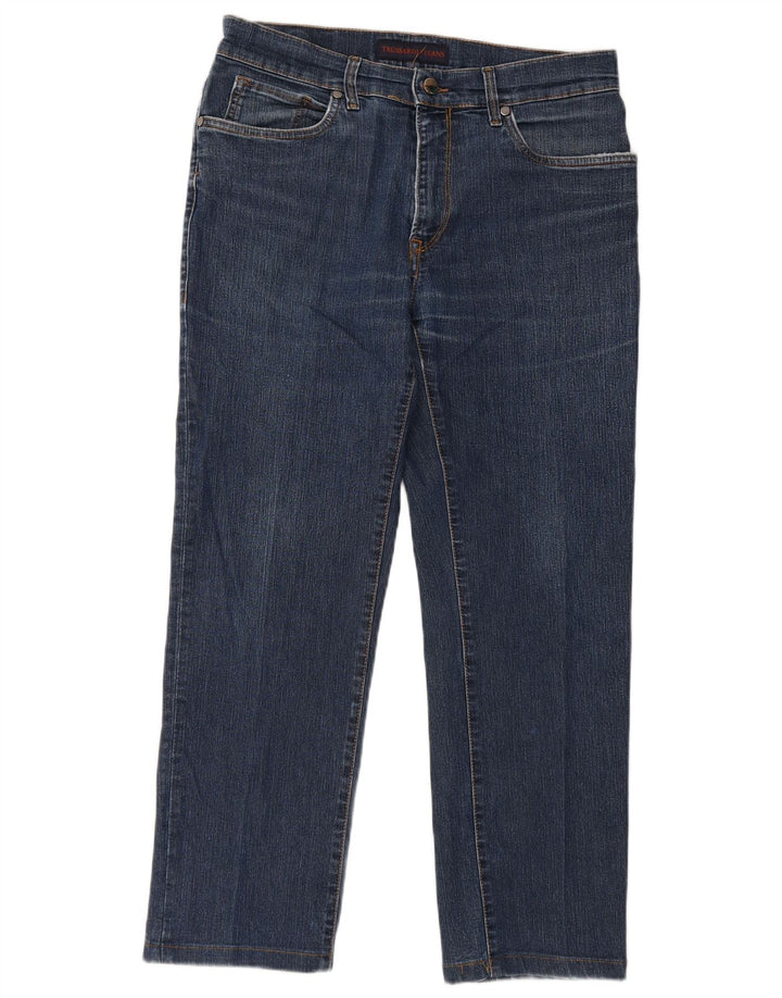 TRUSSARDI Straight jeans til mænd W30 L26 Blå