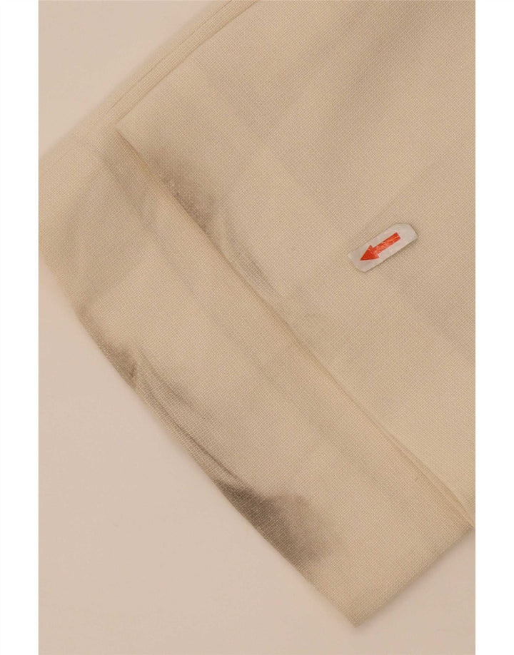 Zara Lige Casual Bukser Medium W32 L33 Off White Polyester