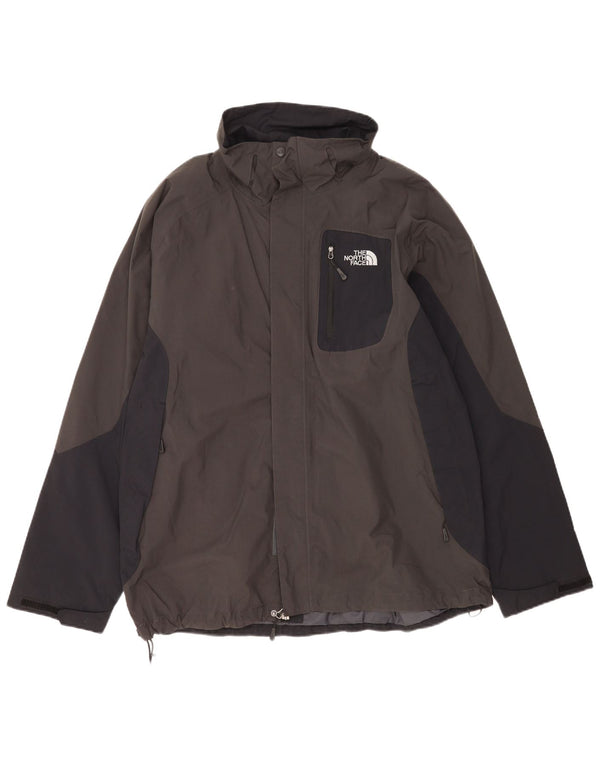The North Face Herre Windbreaker Jacket UK 42 XL Grå Colourblock Nylon